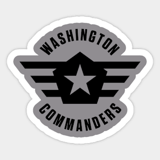 Washington Commanders Sticker